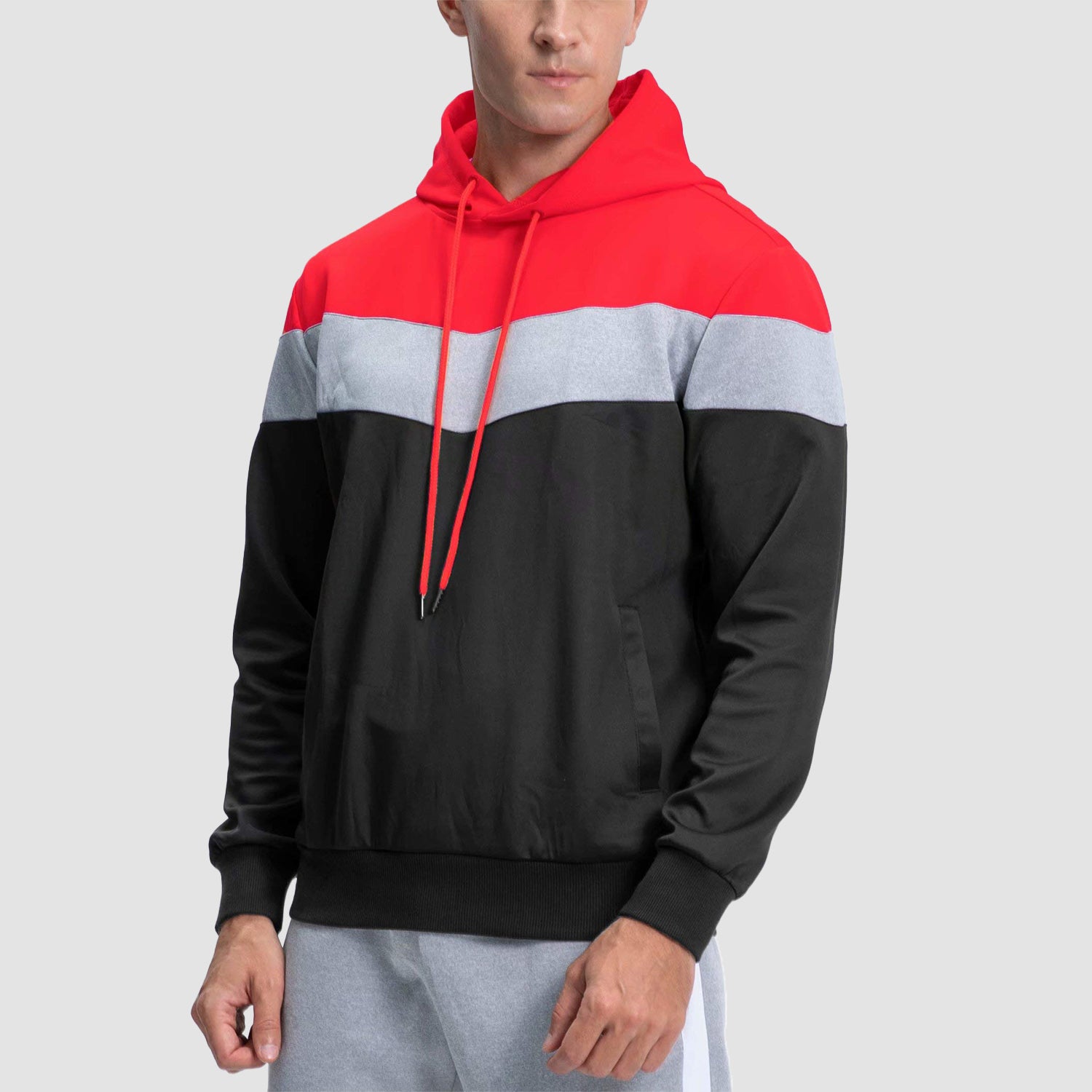 Men's Hoodie Lightweight Soft Pullover Hooded Sweatshirt