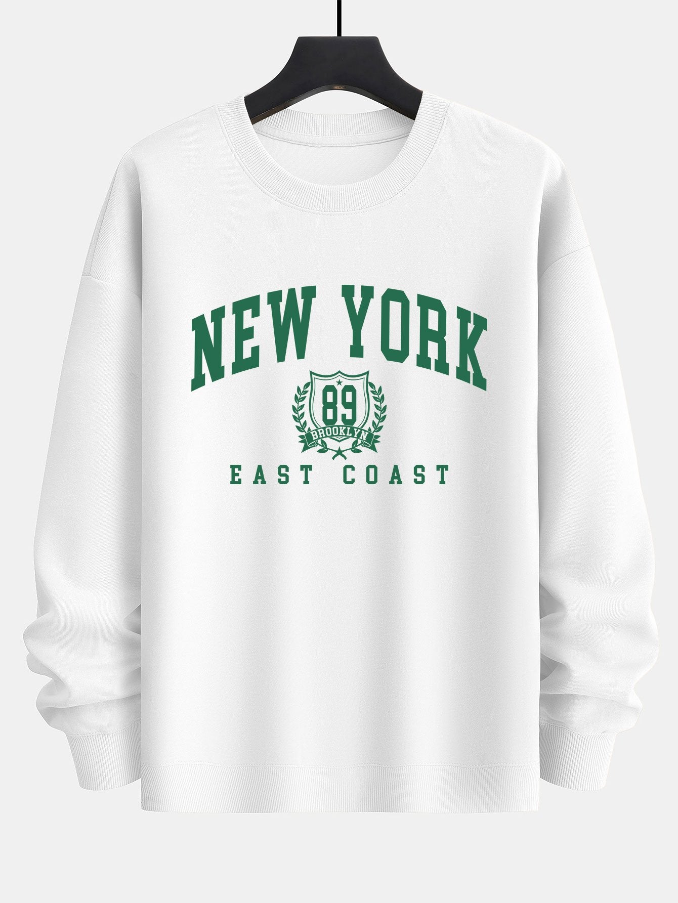 New York Varsity Print Relax Fit Sweatshirt