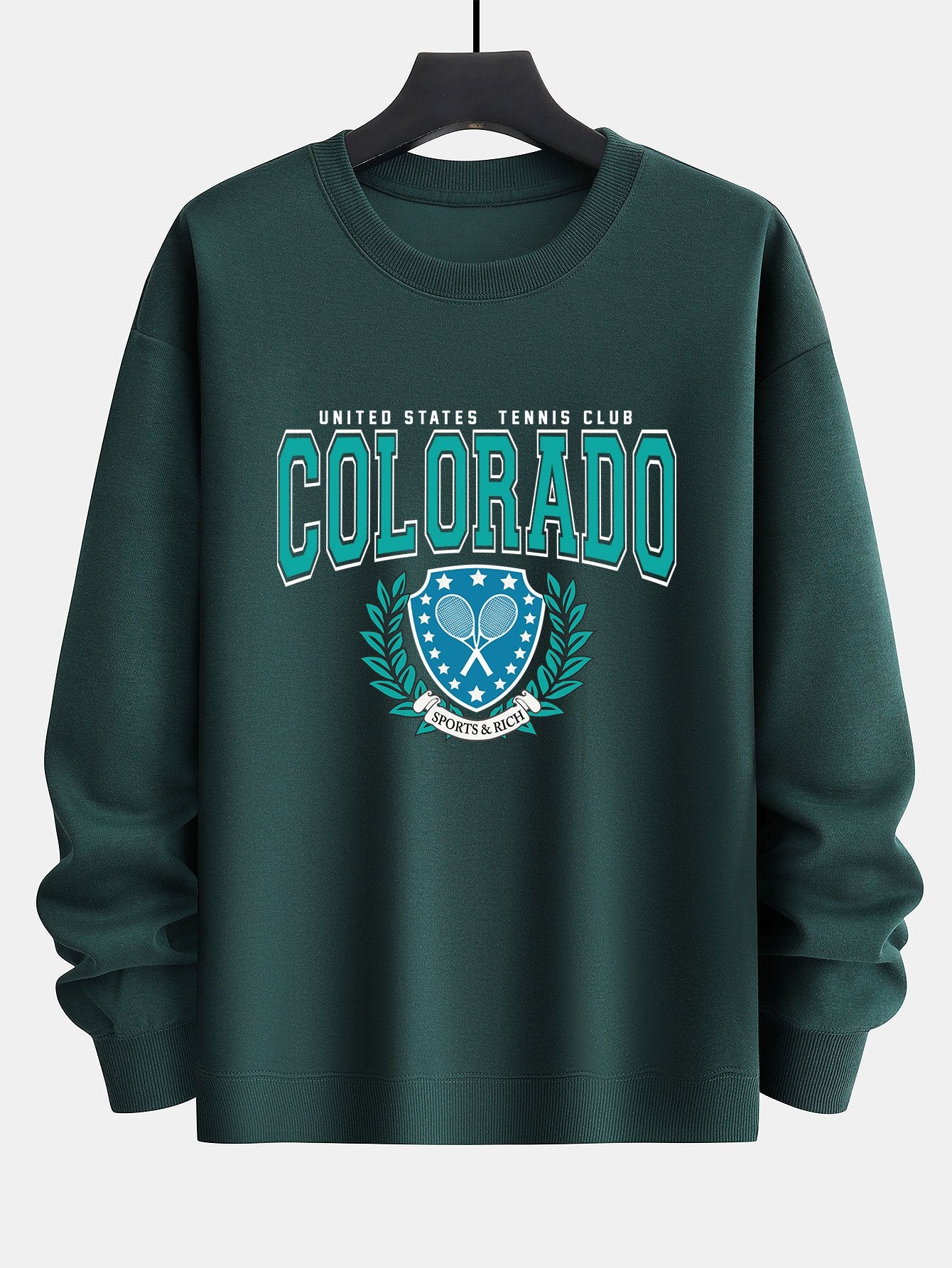 Colorado Tennis Varsity Print Relax Fit Sweatshirt