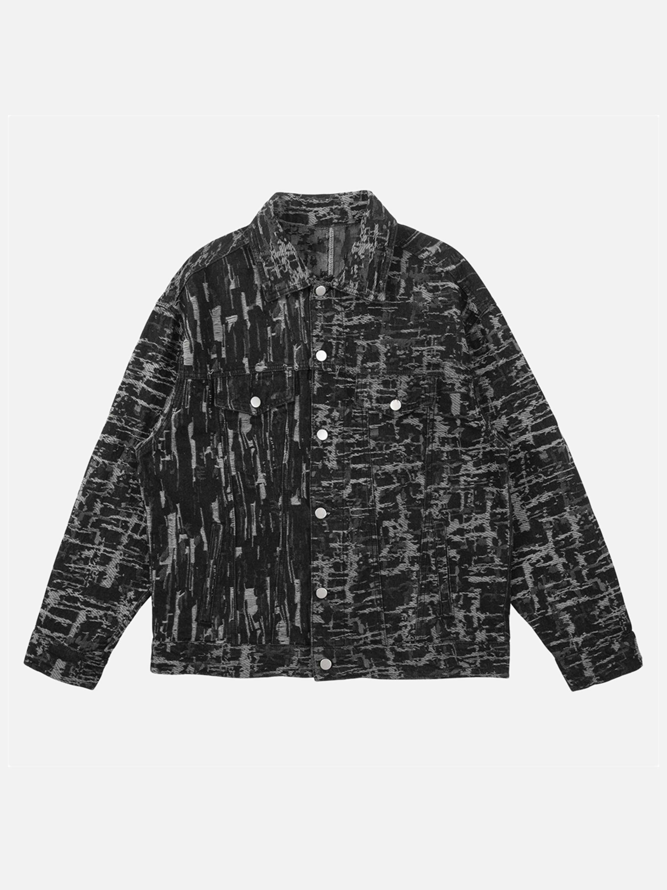 The Vimiaparty American Hip-hop Does Not Specify The Hole In The Denim Jacket