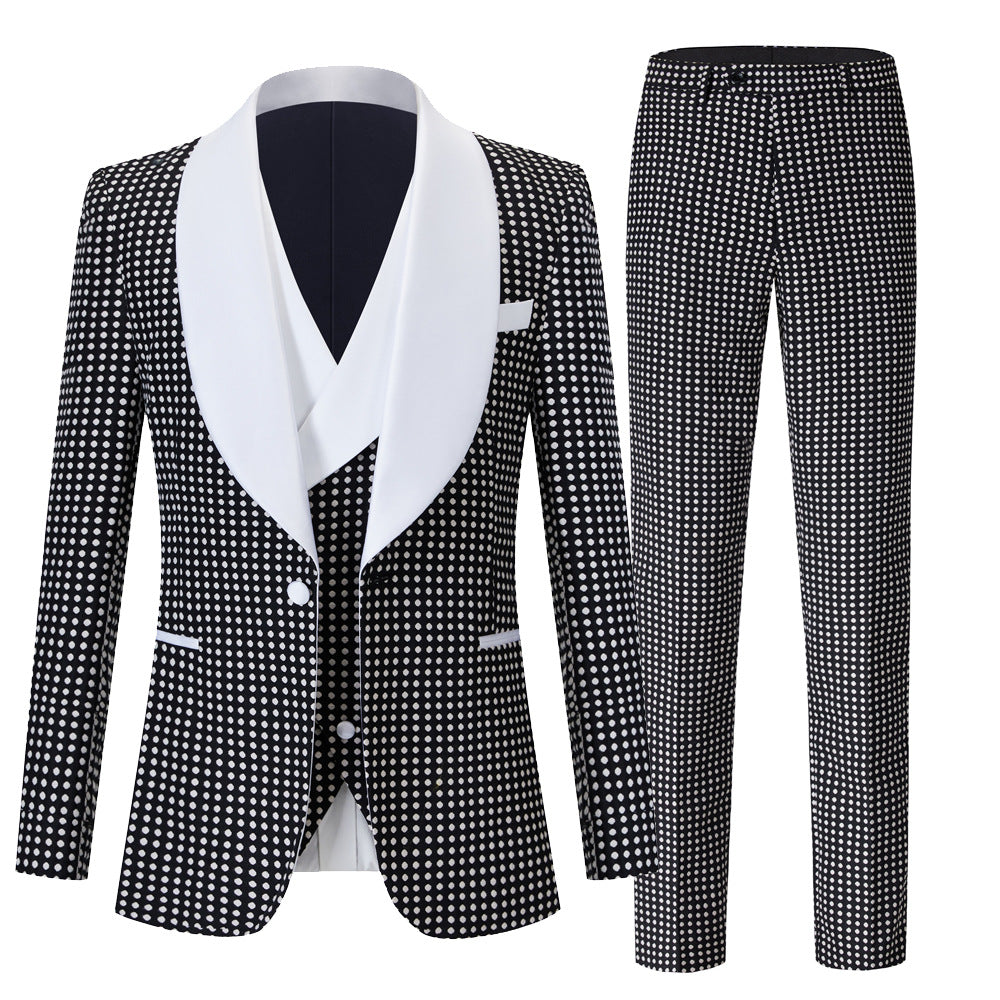 3 Piece Suit Dot Design