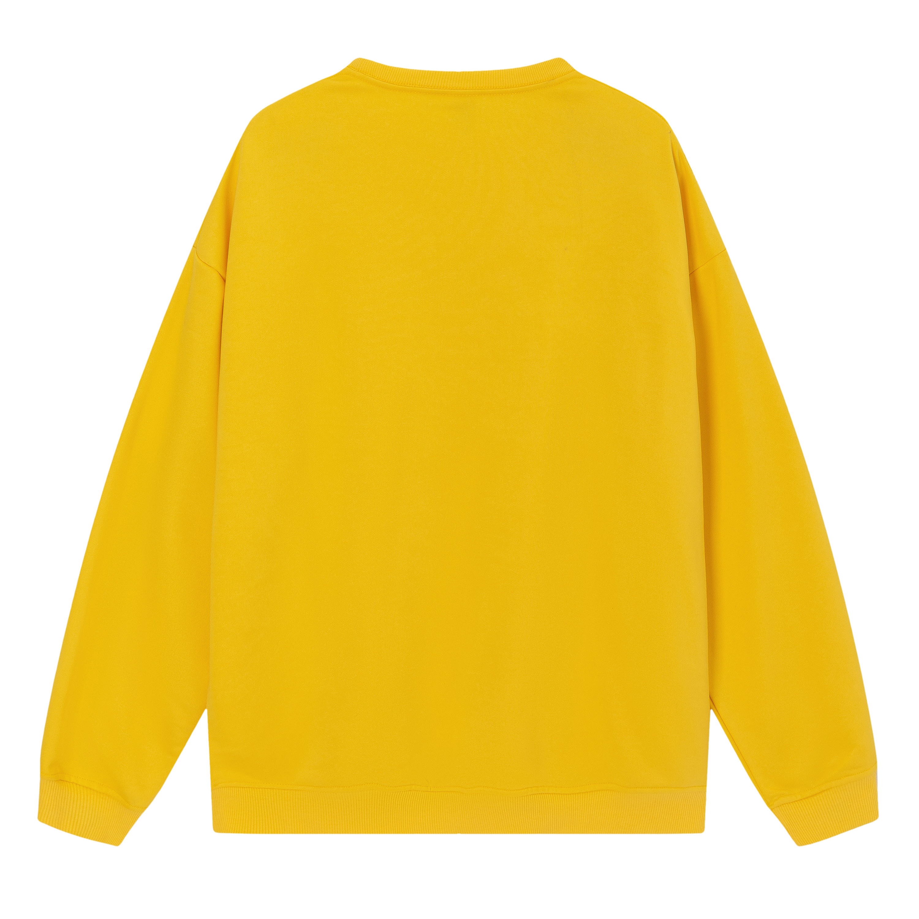 Men's Basic Yellow Sweatshirt