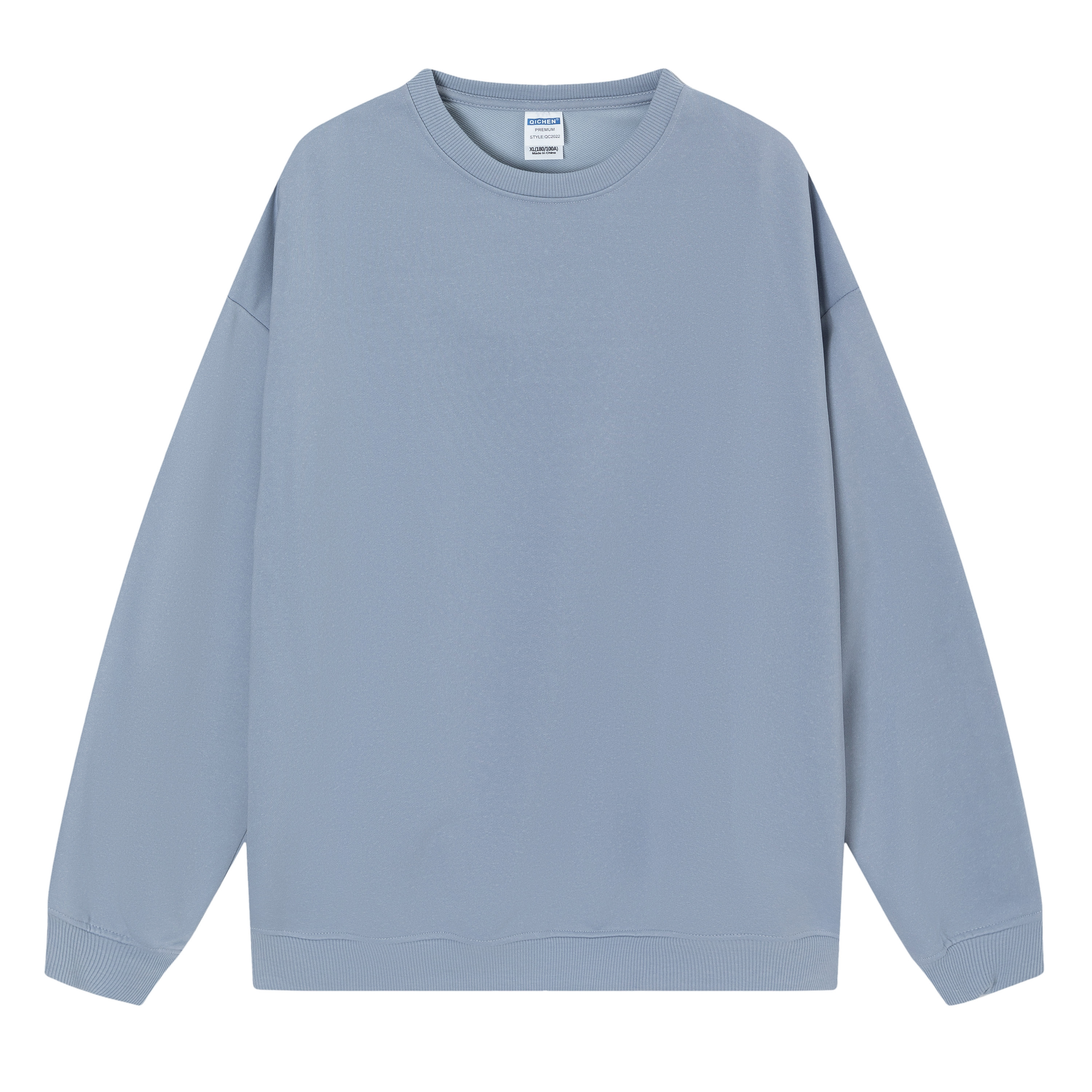 Men's Basic Grey-green Sweatshirt