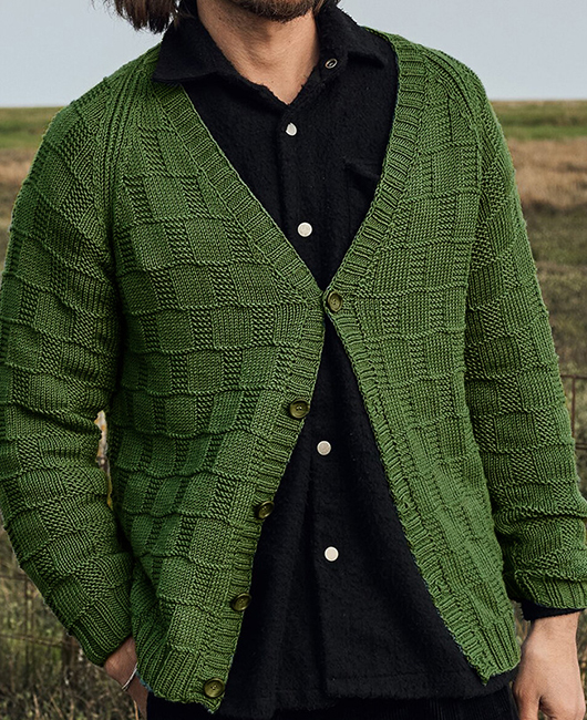 Casual Solid V Neck Buttons Long Sleeve Knitted Sweater