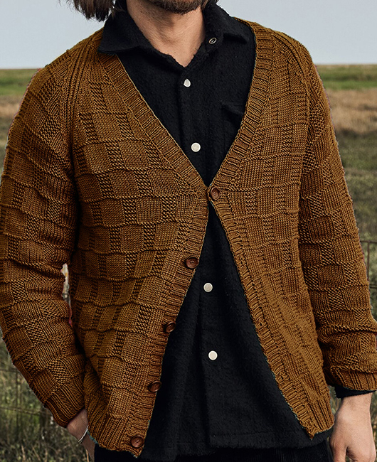 Casual Solid V Neck Buttons Long Sleeve Knitted Sweater
