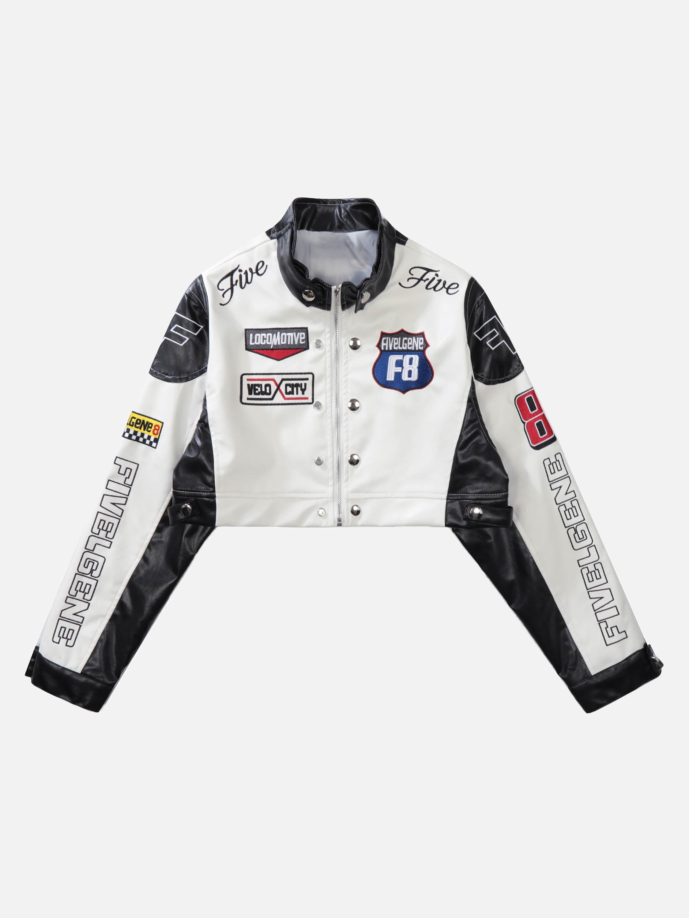 The Vimiaparty American High Street Zip Short Jacket