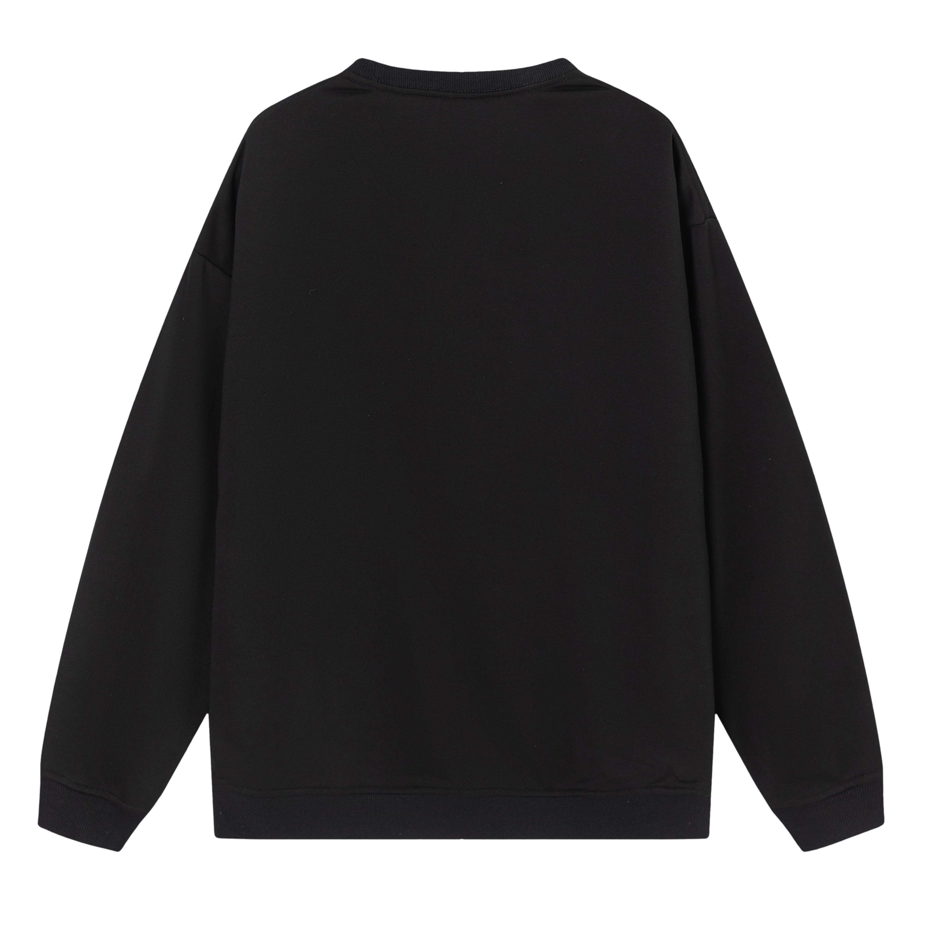 Men's Basic Black Sweatshirt