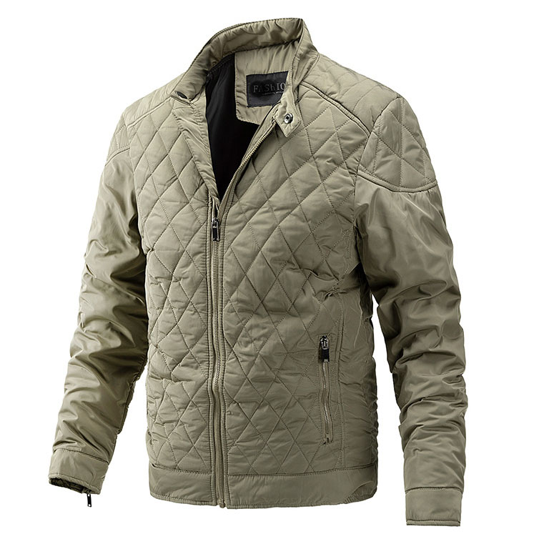 Men's Autumn Winter Zip Fleece Casual Jacket