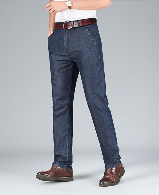 Daily Denim High Waist Slant Pocket Straight Leg Jeans